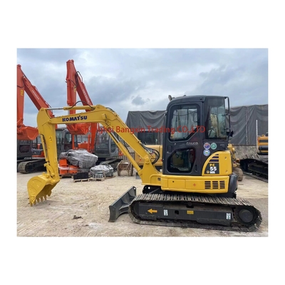 예 우리는 오리지널 수압 펌프와 함께 Komatsu PC55MR-2 미니 발굴기를 사용 검사