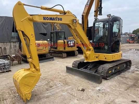 예 우리는 오리지널 수압 펌프와 함께 Komatsu PC55MR-2 미니 발굴기를 사용 검사