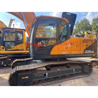엔지니어링 건설 사용 된 현대 R220-9S Excavator 22 톤 커민스 엔진