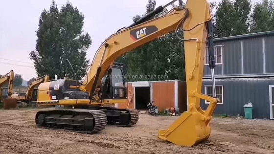 중고 Cat 320D 발굴기 EPA/CE 인증과 원본 수압 실린더