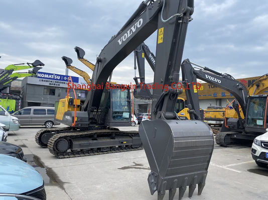 사용 된 20TON 작동 무게와 EPA/CE 인증의 Volvo EC200 크롤러 발굴기