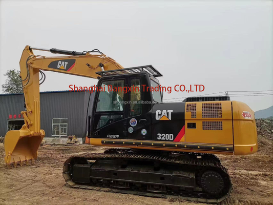 일본에서 가져온 700시간의 사용된 CAT 320D 크롤러 발굴기