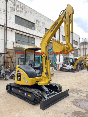 0.19 버킷 용량 4000kg 무게의 무역 사용 된 코마쓰 PC40MR-3 발굴기