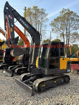 원본 수압 펌프 사용 된 Volvo EC60D 크롤러 발굴기 EPA/CE 인증