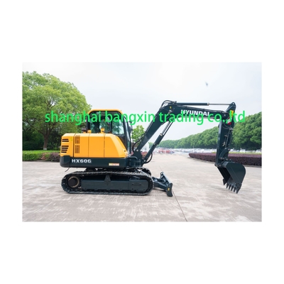사용 된 현대 HX60G 미니 발굴기 EPA/CE 인증 및 모든 기능 작동