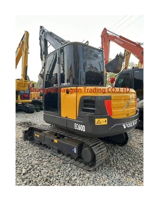 6톤 가동 무게 Volvo EC60D 미니 발굴기 좋은 상태 사용 된 기계 2023