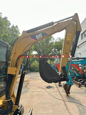 강한 힘과 수압 안정성 소 기계 사용 미니 발굴기 CAT 303