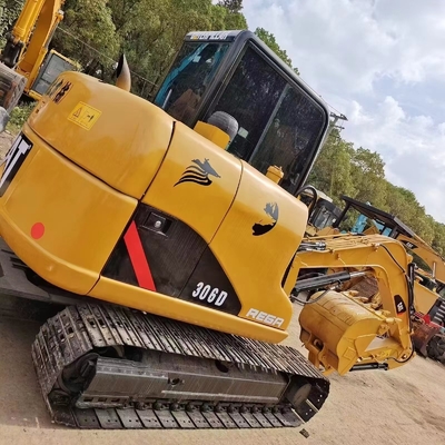 2.5 톤 CAT 306d 미니 발굴기 강한 힘과 높은 수압 안정성