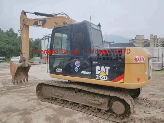 원본 수압 밸브와 함께 사용 된 Cat 312D2 크롤러 발굴기 건설 기계