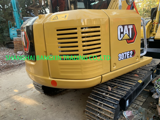 상하이에서 7000kg 기계 무게의 미니 발굴기 Cat 307E2