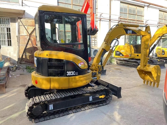 상하이에서 좋은 상태와 EPA/CE 인증을 가진 중고 Cat 303 발굴기