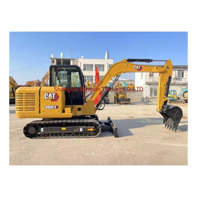 중고 Cat 306E2 소형 발굴기 강력한 힘과 높은 수압 안정성