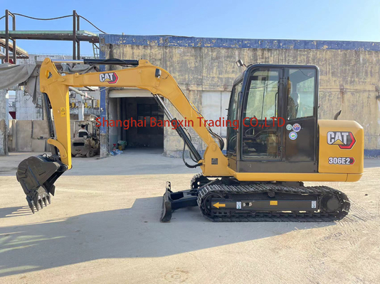 중고 Cat 306E2 소형 발굴기 강력한 힘과 높은 수압 안정성