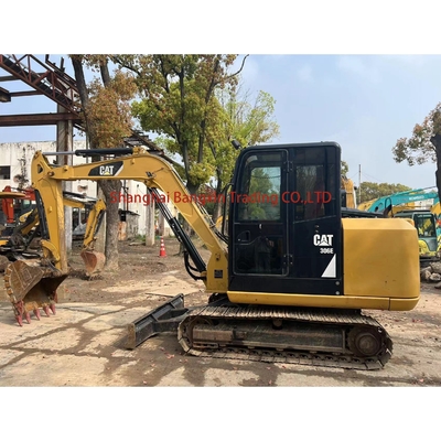 무료 배송 사용 된 발굴기 기계 중구 CAT 306E 발굴기