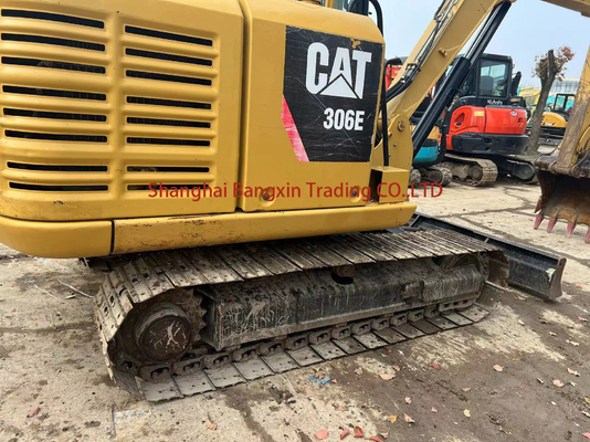 무료 배송 사용 된 발굴기 기계 중구 CAT 306E 발굴기