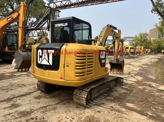 무료 배송 사용 된 발굴기 기계 중구 CAT 306E 발굴기