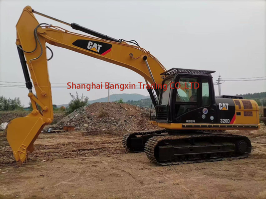 원형 수압 실린더 상하이에서 사용 된 Cat 320D 발굴기 20000 KG 기계 무게